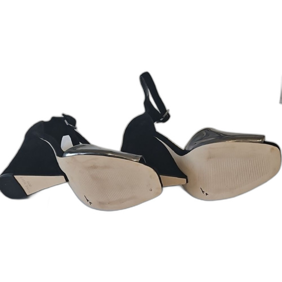 Nine West Black and Silver Stiletto Heels - Picture 12 of 13